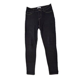 CELLO Women's Stretch Jeggings Skinny Jeans Size 13 Dark Wash Mid Rise Casual‎